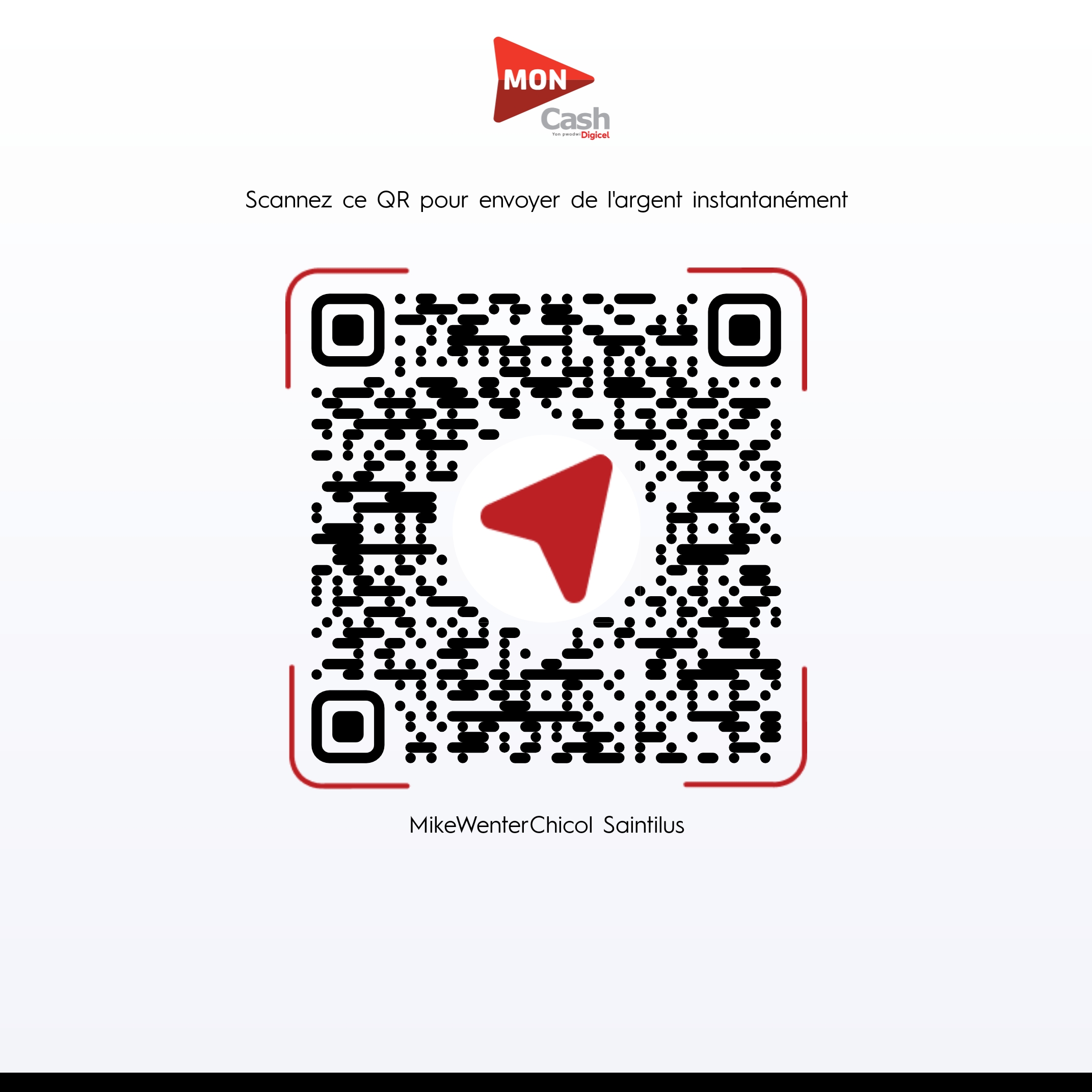 MonCash QR Code